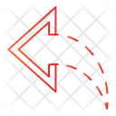 پیش‌نمایش فایل curved-left-arrows-4702692 از پک فلش‌ها