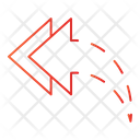 پیش‌نمایش فایل curved-left-arrows-4702694 از پک فلش‌ها