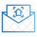 پیش‌نمایش فایل house-mail-4697453 از پک رابط کاربری ایمیل