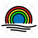 پیش‌نمایش فایل rainbow-1565983 از پک رنگی مجموعه آب‌وهوا
