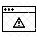 پیش‌نمایش فایل webpage-warning-1569473 از پک اینترنت و امنیت