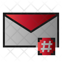 پیش‌نمایش فایل hashtag-mail-2075424 از پک ایمیل