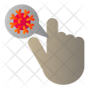 پیش‌نمایش فایل infected-hand-2397089 از پک ویروس کرونا کریتیپ، سبک تخت
