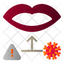 پیش‌نمایش فایل virus-infection-through-mouth-2397085 از پک ویروس کرونا کریتیپ، سبک تخت