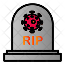 پیش‌نمایش فایل coronavirus-dead-2397281 از پک ویروس کرونا کریتیپ، دورخط پُر
