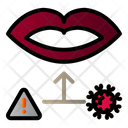 پیش‌نمایش فایل virus-infection-through-mouth-2397271 از پک ویروس کرونا کریتیپ، دورخط پُر