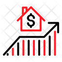 پیش‌نمایش فایل real-estate-graph-2465001 از پک املاک و مستغلات بازاریابی کریتیپ