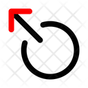 پیش‌نمایش فایل circle-left-up-2512631 از پک فلش‌ها