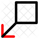 پیش‌نمایش فایل left-down-arrow-2512574 از پک فلش‌ها