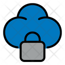 پیش‌نمایش فایل cloud-lock-2795685 از پک رابط کاربری ابری