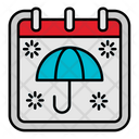 پیش‌نمایش فایل umbrella-calendar-2795451 از پک تقویم و رویداد