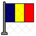 پیش‌نمایش فایل chad-3880784 از پک پرچم‌ها