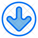 پیش‌نمایش فایل arrow-down-3881363 از پک رابط کاربری، جلد ۱
