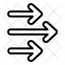 پیش‌نمایش فایل multiple-right-arrow-3881810 از پک فلش‌ها