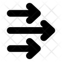 پیش‌نمایش فایل multiple-right-arrow-3881910 از پک فلش‌ها