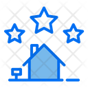 پیش‌نمایش فایل 3-star-house-3919940 از پک املاک و مستغلات بازاریابی