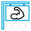 پیش‌نمایش فایل gym-board-4190560 از پک تناسب اندام سالم و باشگاه