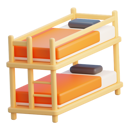 پیش‌نمایش فایل bunk-bed-8874180 از پک مبلمان