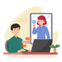 پیش‌نمایش فایل boy-taking-help-of-online-tutor-4954240 از پک یادگیری آنلاین