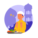 پیش‌نمایش فایل pray-before-iftar-5100763 از پک اسلامی