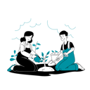 پیش‌نمایش فایل couple-doing-gardening-5328638 از پک باغبان