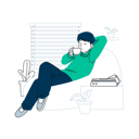پیش‌نمایش فایل boy-enjoying-coffee-while-listening-music-5598358 از پک موسیقی