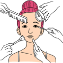 پیش‌نمایش فایل young-girl-applying-makeup-on-face-8184476 از پک مراقبت از خود
