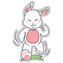 پیش‌نمایش فایل angry-rabbit-9229913 از پک خرگوش