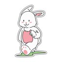 پیش‌نمایش فایل rabbit-walking-9229916 از پک خرگوش
