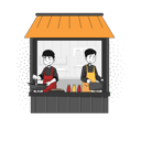 پیش‌نمایش فایل people-selling-food-tenant-9678579 از پک آشپزی