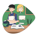 پیش‌نمایش فایل boy-and-girl-waiting-for-class-to-start-9738347 از پک مدرسه و آموزش