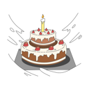پیش‌نمایش فایل birthday-cake-9761256 از پک پخت و پز با سرآشپز