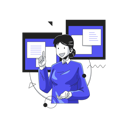 پیش‌نمایش فایل a-woman-is-doing-a-presentation-of-pitch-deck-11047494 از پک کار تیمی جلد 1