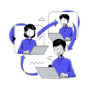پیش‌نمایش فایل task-delivery-process-and-communication-between-teams-11047496 از پک کار تیمی جلد 1