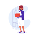 پیش‌نمایش فایل girl-doing-shopping-in-store-4418562 از پک خرید زن
