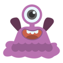 پیش‌نمایش فایل mascot-11311259 از پک هیولا بانمک
