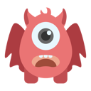 پیش‌نمایش فایل monster-face-11311253 از پک هیولا بانمک