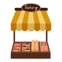 پیش‌نمایش فایل bakery-stand-11592211 از پک غذای ایستاده