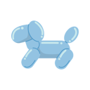 پیش‌نمایش فایل dog-balloon-11591855 از پک تولد