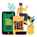 پیش‌نمایش فایل barcode-online-payment-concept-11592038 از پک پرداخت
