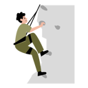 پیش‌نمایش فایل man-climbing-with-safety-rope-12216617 از پک صخره نوردی