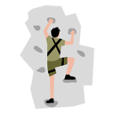 پیش‌نمایش فایل man-doing-vertical-climbing-12216621 از پک صخره نوردی