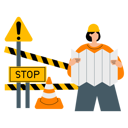 پیش‌نمایش فایل warning-from-construction-zone-12293378 از پک در دست ساخت