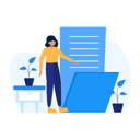 پیش‌نمایش فایل girl-with-business-archive-10900553 از پک فعالیت استارت آپی