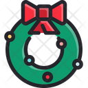 پیش‌نمایش فایل wreath-172 از پک تزیینات کریسمس