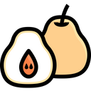 پیش‌نمایش فایل chinese-pear از پک آیکون های سال نو چینی