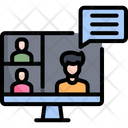 پیش‌نمایش فایل online-call-4504181 از پک کنفرانس ویدیویی