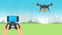 پیش‌نمایش فایل drone-delivery-service-1469137 از پک تحویل