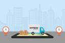 پیش‌نمایش فایل express-delivery-service-1469136 از پک تحویل