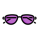 پیش‌نمایش فایل glasses-701 از پک لباس زنانه